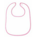 Terry Cotton Baby Bib w/ Clear PVC Front Lining